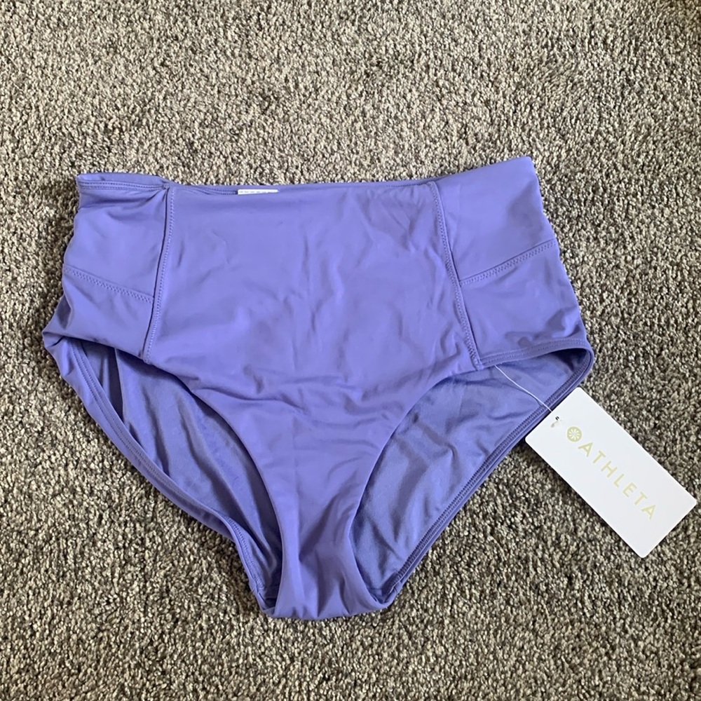 Athleta Essential High Waist Swim Boyshort